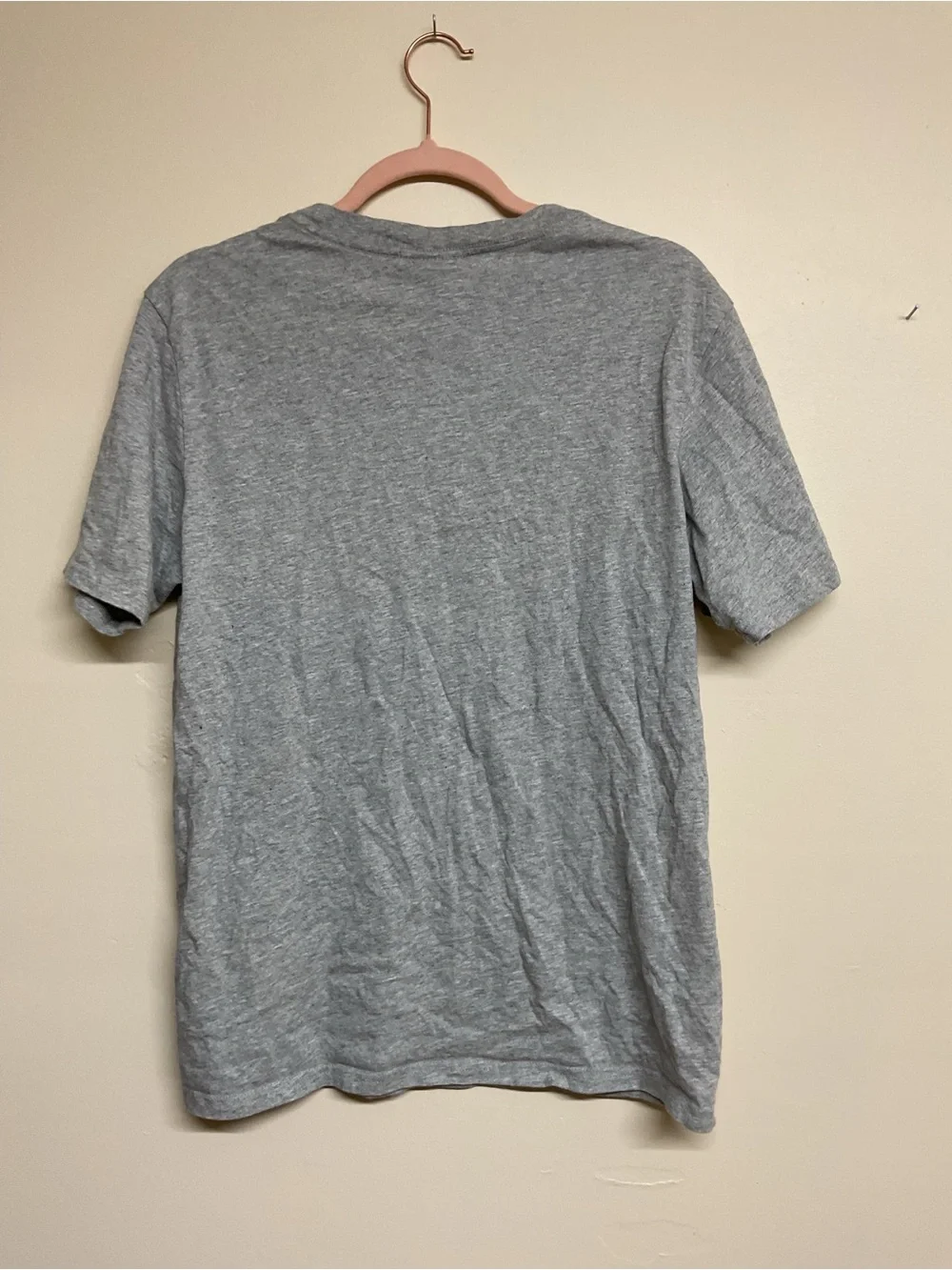 State of Mind Gray Halloween Pumpkin Skeleton Short Sleeve Tee - Picture 3 of 3